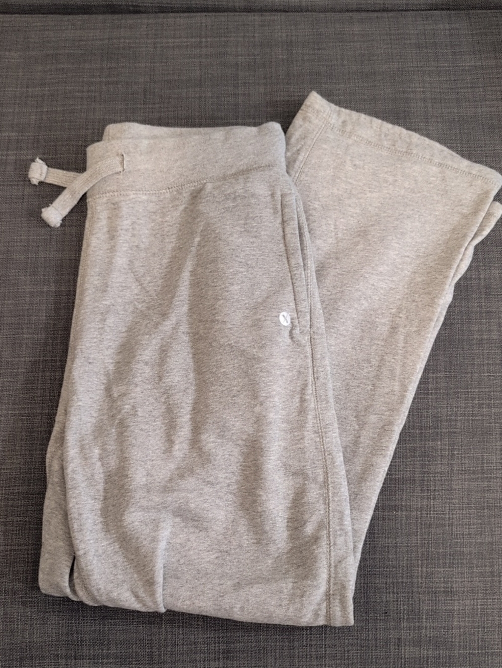 Xersion Light Gray Sweatpants with Drawstring